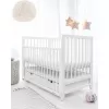 New Baby Dětská postýlka LILLY se stahovací bočnicí a šuplíkem