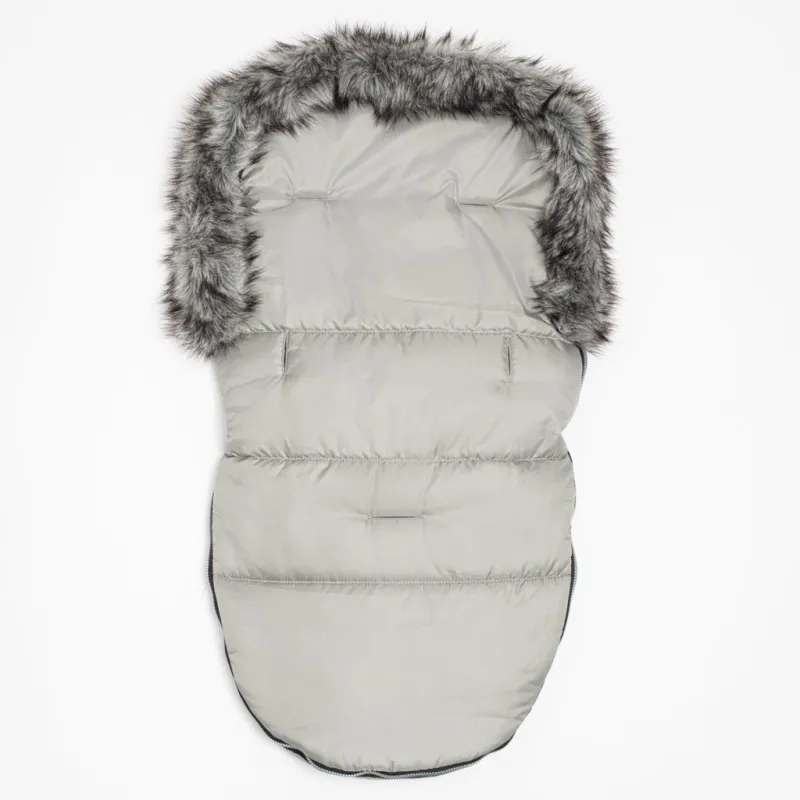 New Baby Zimní fusak Lux Fleece grey