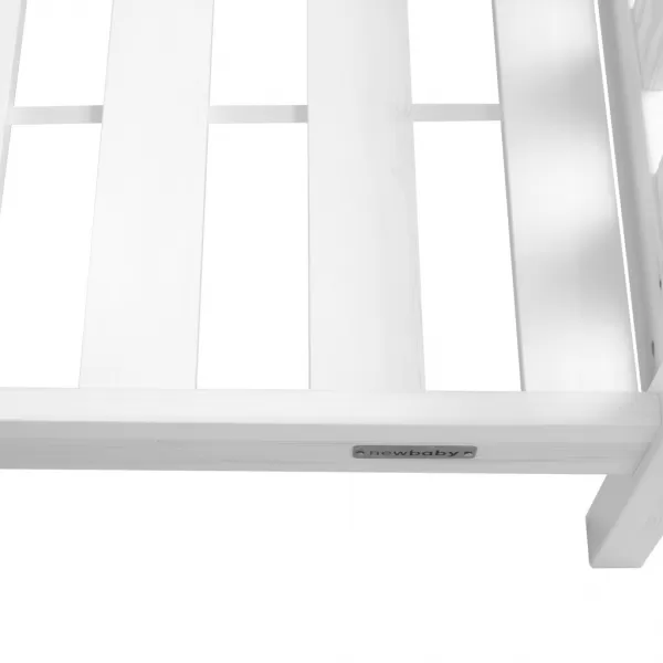 New Baby Dětská postel domeček se zábradlím a roštem CASTELLO 160x80 cm