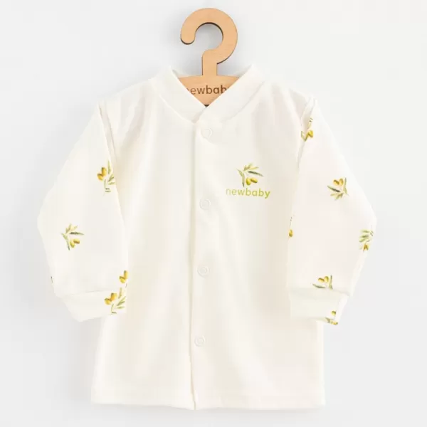 New Baby Kojenecký kabátek z organické bavlny Olivy