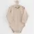 New Baby Kojenecké celorozepínací body Classic II světle béžové