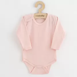 New Baby Kojenecké body Classic II světle růžové