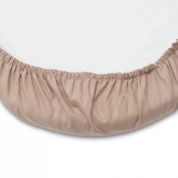 New Baby Bavlněné prostěradlo do kočárku 35x75cm cappuccino