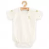 New Baby Kojenecké body s krátkým rukávem z organické bavlny Olivy