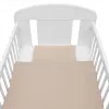 New Baby Mušelínový set s výplní 80x70 cm béžový