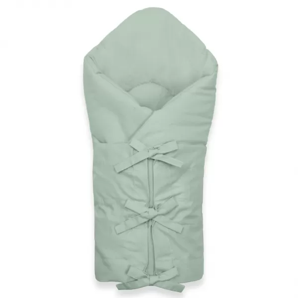 New Baby Klasická šněrovací zavinovačka sea green