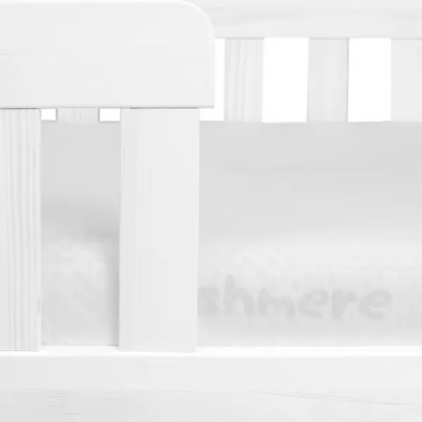 New Baby Dětská postel domeček se zábradlím a roštem CASTELLO 160x80 cm