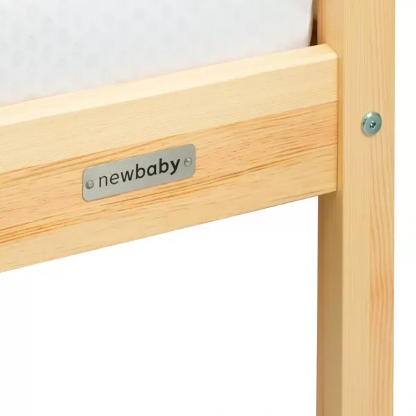 New Baby Dětská postel domeček se zábradlím a roštem CASTELLO 160x80 cm