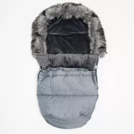 New Baby Zimní fusak Lux Fleece graphite