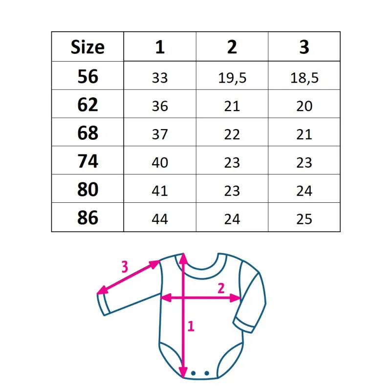 New Baby Kojenecké celorozepínací body Classic II světle růžové