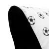 New Baby Dětské JUNIOR křeslo plněné kuličkami Football