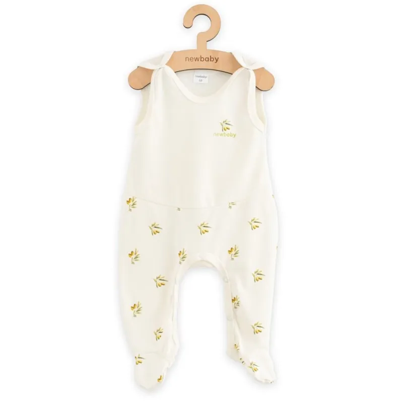 New Baby Kojenecké dupačky z organické bavlny Olivy