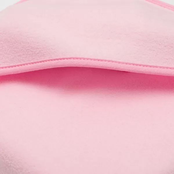 New Baby Dětská froté osuška s kapucí BASIC 80x80 ružová