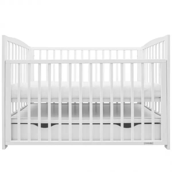 New Baby Dětská postýlka LILLY se stahovací bočnicí a šuplíkem