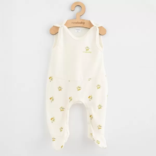 New Baby Kojenecké dupačky z organické bavlny Olivy