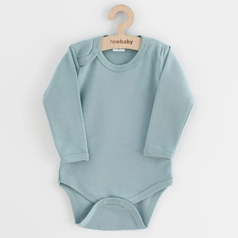 New Baby Kojenecké body Classic II tmavě mátové