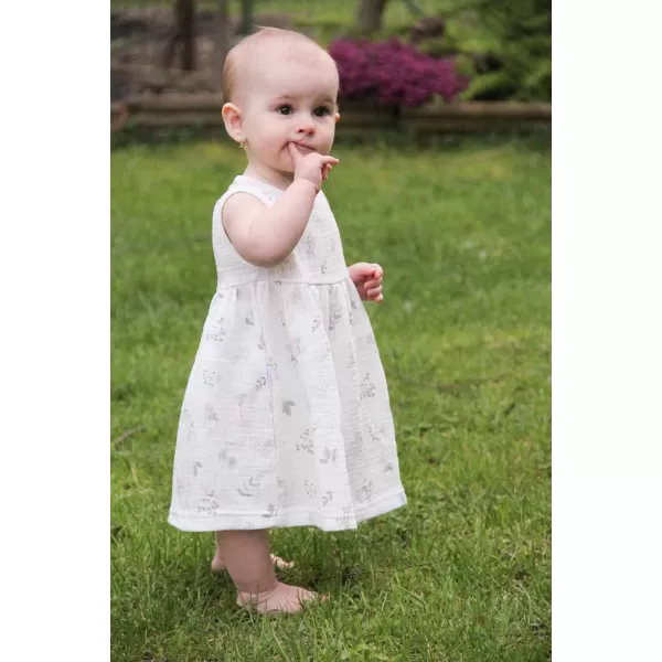 New Baby Kojenecké mušelínové šaty Zoe