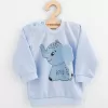 New Baby Kojenecká souprava tričko a tepláčky Happy Elephant blue