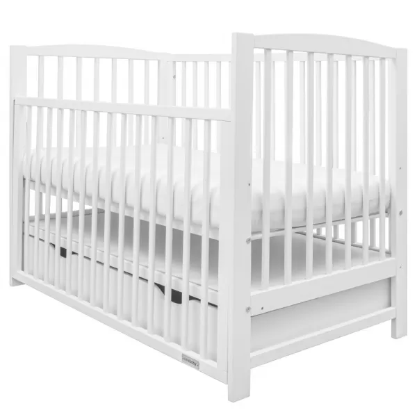 New Baby Dětská postýlka LILLY se stahovací bočnicí a šuplíkem