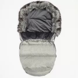 New Baby Zimní fusak Lux Fleece grey