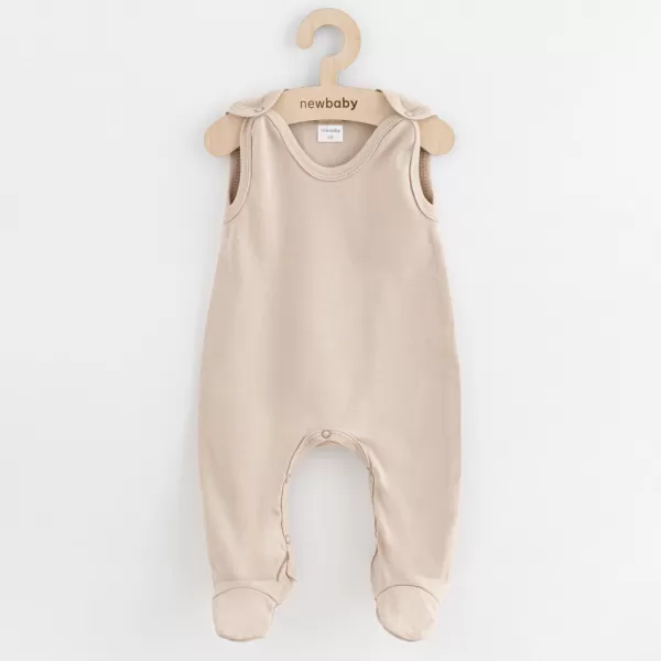 New Baby Kojenecké dupačky Classic II světle béžové