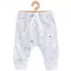 New Baby Dětské bavlněné kalhoty Jogger For Babies ocean