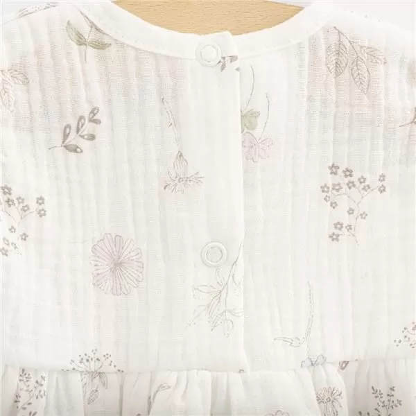 New Baby Kojenecké mušelínové šaty Zoe