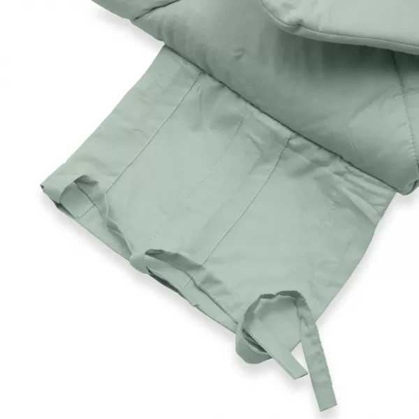 New Baby Klasická šněrovací zavinovačka sea green