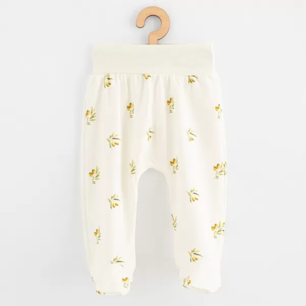 New Baby Kojenecké polodupačky z organické bavlny Olivy