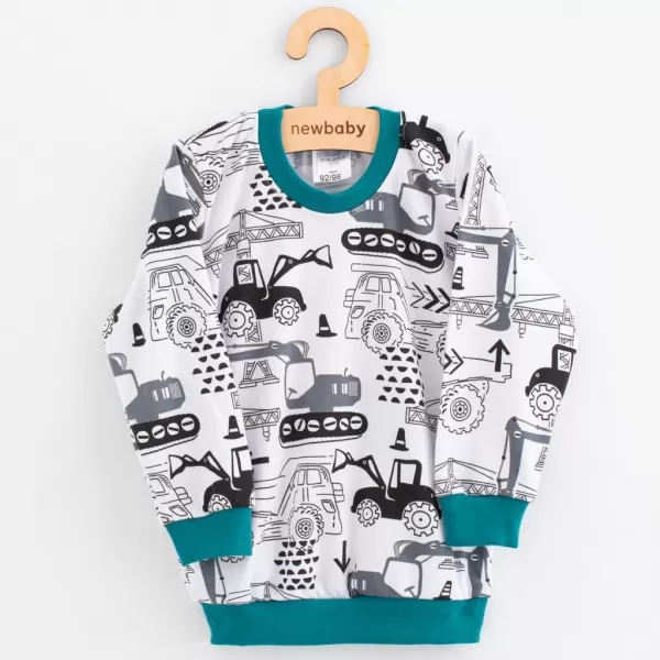 New Baby Dětské bavlněné pyžamko machines