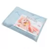 New Baby Dětská froté osuška s výšivkou a kapucí 100x100 modrá žirafka