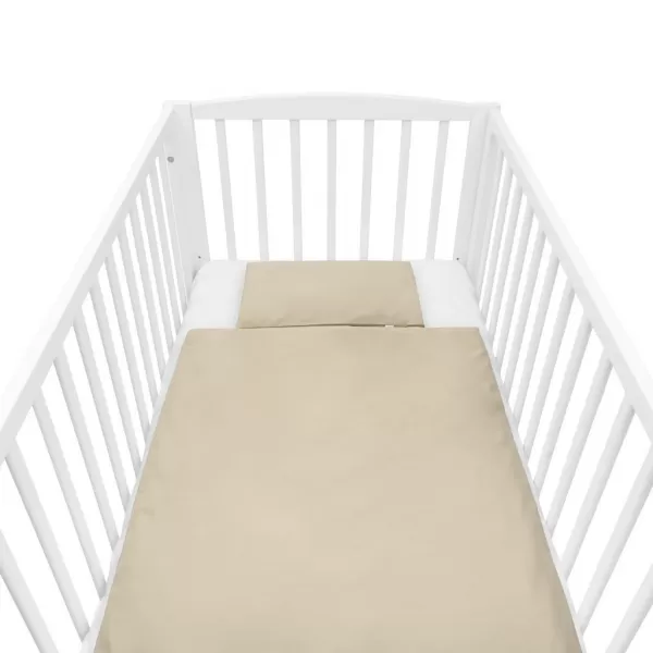 New Baby Bavlněný set do postýlky s výplní 90x120cm beige