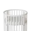 New Baby Dětská rostoucí postýlka 3v1 oválná + matrace