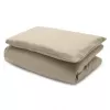 New Baby Bavlněný set do postýlky s výplní 90x120cm beige
