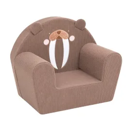 New Baby Dětské křeslo Manšestrové Mrož