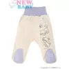 New Baby Kojenecké polodupačky Kamarádi smetanové