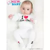 New Baby Body s potiskem I Love Mum and Dad