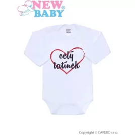 New Baby Body s potiskem celý tatínek