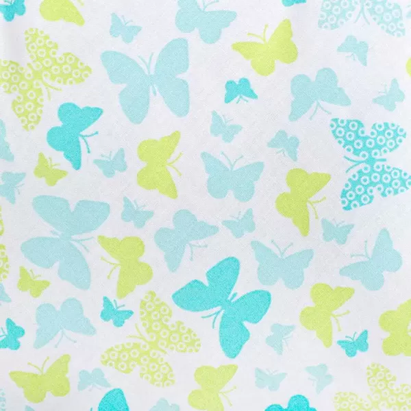 New Baby Luxusní hnízdečko s peřinkami pro miminko New Baby modří motýli