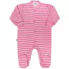 New Baby Kojenecký overal Classic II šedý s hvězdičkami