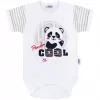 New Baby Kojenecké body s krátkým rukávem Panda