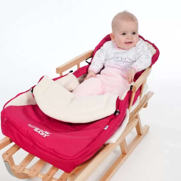 New Baby Zimní fusak Classic Fleece pink