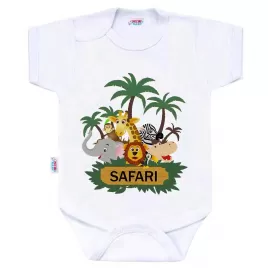 New Baby Body s potiskem SAFARI