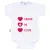New Baby Body s potiskem MADE IN LOVE