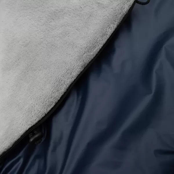 New Baby Dětský fusák 3v1 s kožíškem tmavě modrý