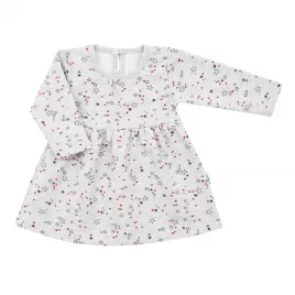 New Baby Kojenecké šatičky s dlouhým rukávem For Girls hvězdičky