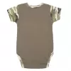 New Baby Kojenecké body s krátkým rukávem Army girl