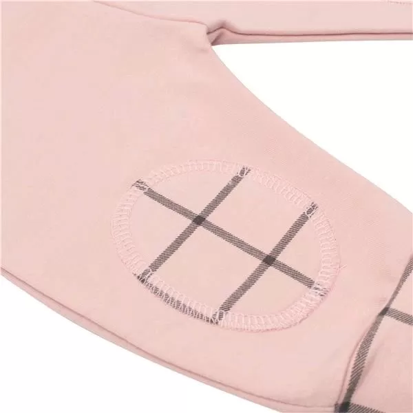 New Baby Kojenecké bavlněné tepláčky Cool růžové