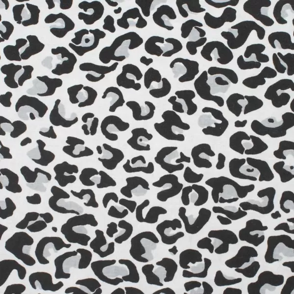 New Baby Klasická šněrovací zavinovačka Vafle šedá leopard