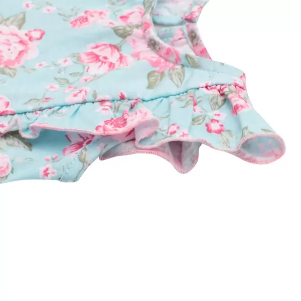 New Baby Kojenecké letní bavlněné šatičky Roses